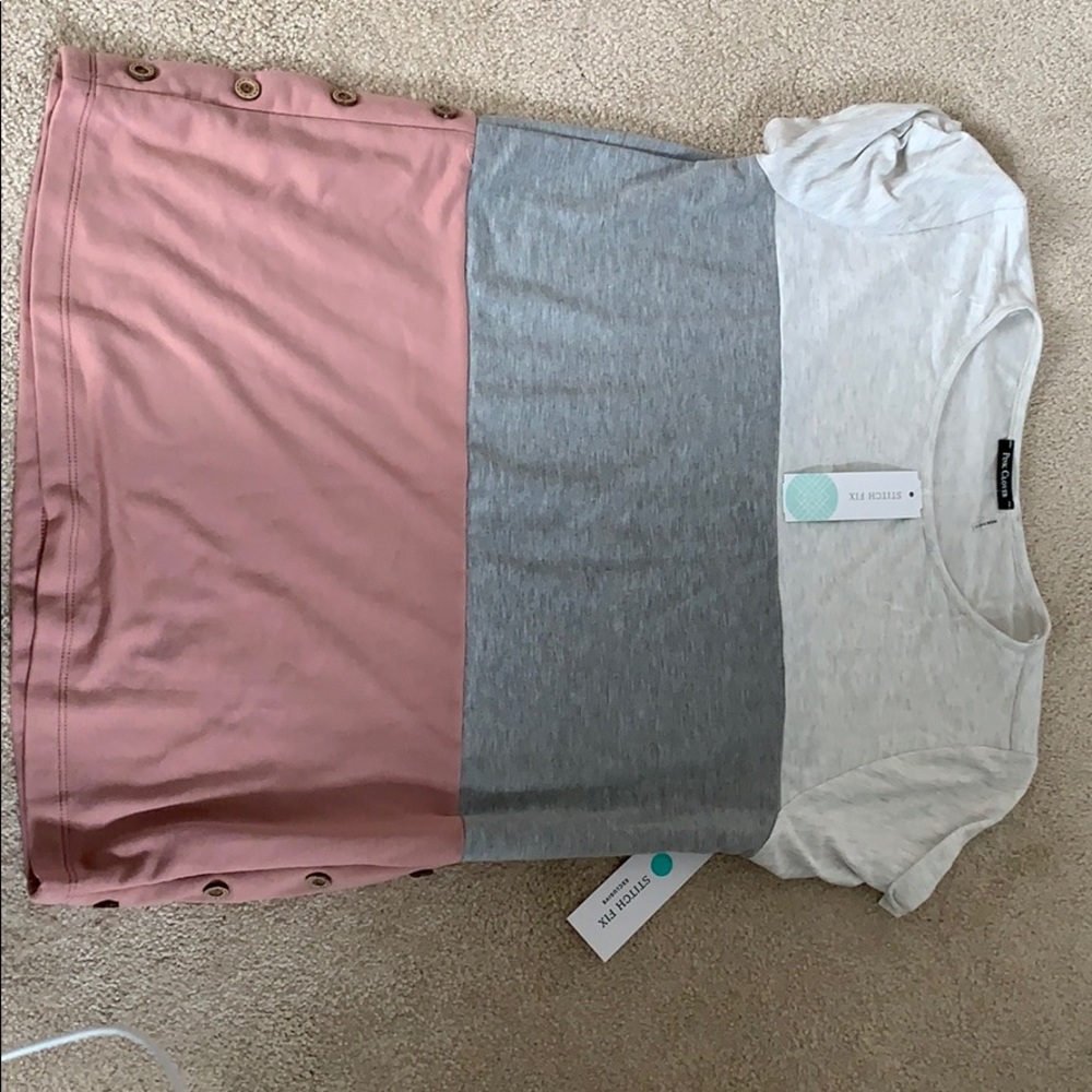 Very cute Pink Clover top- NEVER WORN